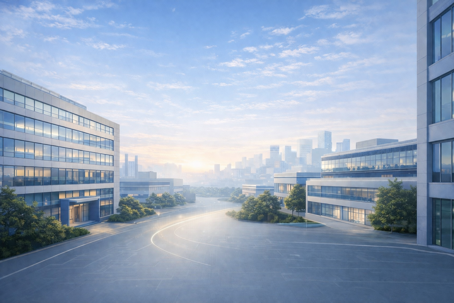 私たちについてを表現した企業キャンパスイメージ