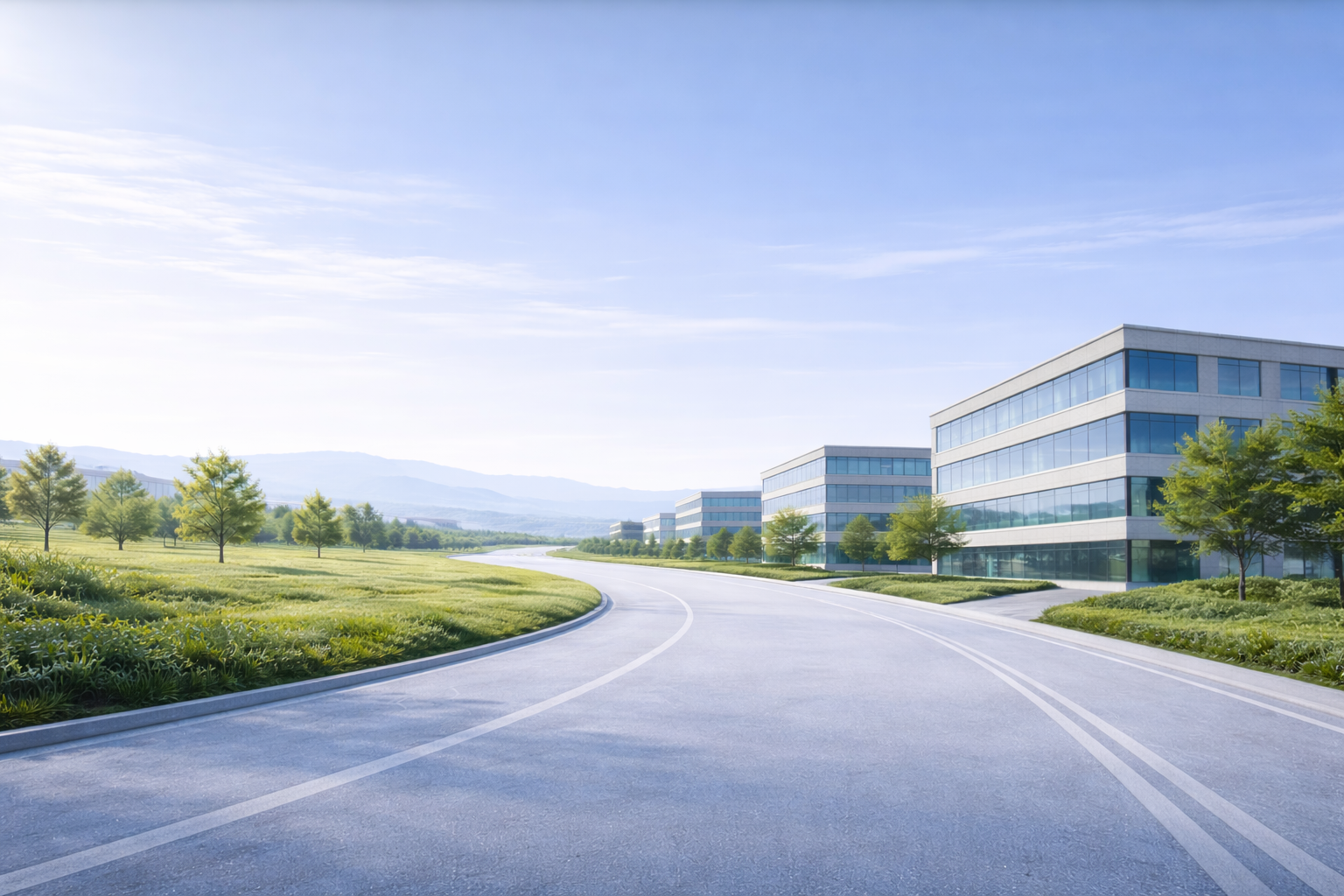 事業内容ページを表現した統合ソリューションイメージ